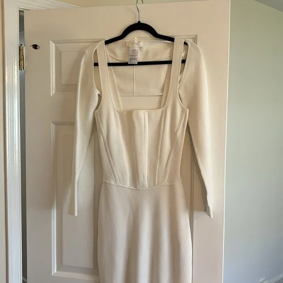 white christmas dresses Dion Lee Corset Halter Mini Dress – The Closet New York main image 0
